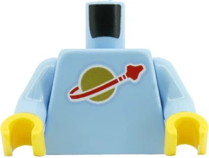 LEGO® Part 973p90new2c15 - Torso with Classic Space Logo High on Torso Pattern - Picture 1 of 1