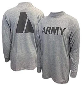 Camisa de aptitud física grande del ejército de EE. UU. (mangas largas) - Imagen 1 de 5