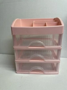 Tabletop Cosmetic Storage Box Makeup Drawer Office Bathroom Organizer Jewelry - Picture 1 of 5