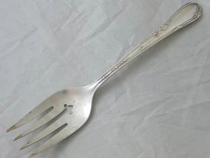 William A Rogers A1 Plus Oneida Ltd Meadowbrook Heather forchetta per carne fredda argento pl - Foto 1 di 1