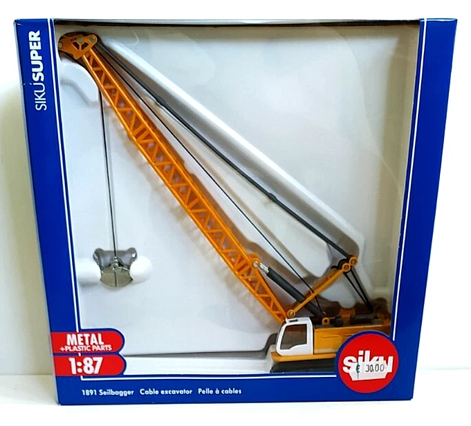 SIKU 1/87 CABLE EXCAVATOR