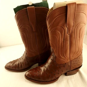 Tecovas The Jessie Damen-Cowgirl-Stiefel 10,5B Vollschaft Strauß Bourbon braun - Bild 1 von 18