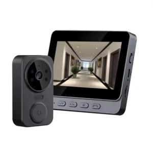 Tuya WiFi Türklingel, Funk Kameraklingel für Heimsicherheit, kompatibel mit Alex - Bild 1 von 11