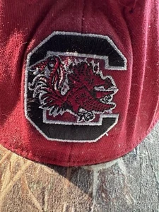 University South Carolina Cap Hat StrapBack Gamecocks Camo Garnet Embroidery SEE - Picture 1 of 12