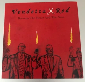 Vintage Unused Vendetta Red Between the Never and the Now 2003 Sticker Scarce - Picture 1 of 1