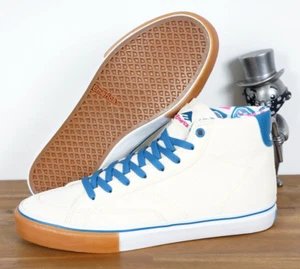 Emerica Skateboard Skate Shoes Omen Hi Michael Sieben Natural Canvas 9/42 - Imagen 1 de 1