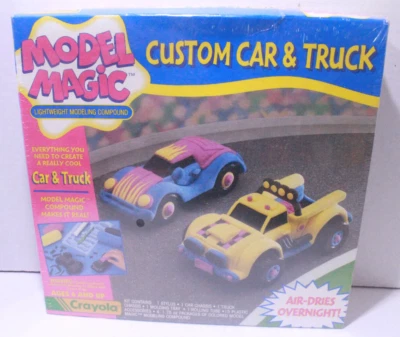 Crayola Model Magic Custom Car & Truck New Factory Sealed 1994 VTG - Image 1 of 4