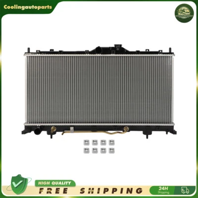 Aluminum Radiator 2842 For 2006 2007 2008-2012 Mitsubishi Eclipse 2.4L 3.8L - Image 1 of 4