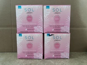 4pk Sol By Jergens Sunless Tanning Medium Towelettes Full Body 6 each/ WH - Picture 1 of 9