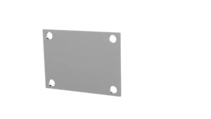 QTP Bolt-On QTEC Low Profile Cover Plate - Picture 1 of 2