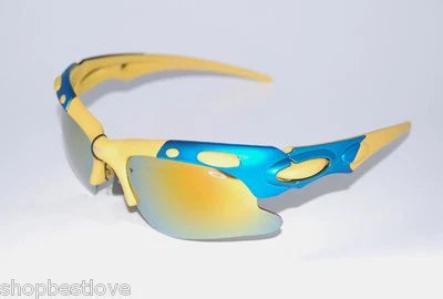 Flak Sunglasses w/ Metallic Fire Jade - Image 1 of 4