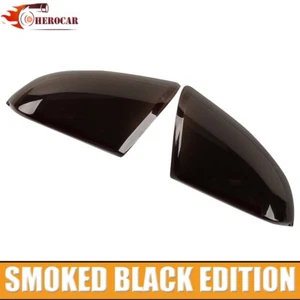 🌟 Espejo retrovisor luz giratoria decoración para Dodge Ram 1500 2011-18 negro ahumado - Imagen 1 de 8
