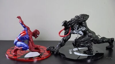 Marvel Spider-Man Figures (Venom & Spider Man Collectable Figures) - Image 1 of 4
