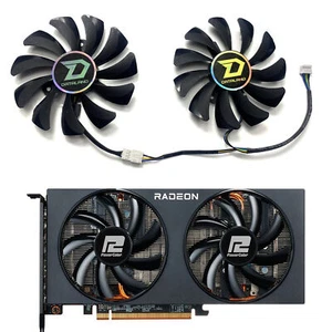 Lüfter für PowerColor RX5500XT 5600XT 5700 5700XT T129215BU Grafikkarte - Bild 1 von 8
