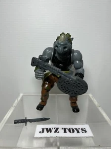 ROCKSTEADY SOFTHEAD - Teenage Mutant Ninja Turtles - VINTAGE - COMPLETE - 197 - Picture 1 of 10