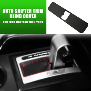 Auto Shifter Trim Blind Cover Replace Durable Fit FORD MUSTANG 2005 -2009 VsIB - Picture 1 of 12