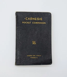 Carnegie Pocket Companion by Carnegie Steel Co and Illinois Steel Co 1934 - Bild 1 von 10