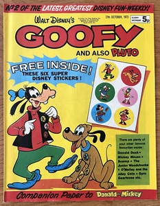 Walt Disney's Goofy & Also Pluto Issue No.2, 27th October 1973, No Free Gift - Bild 1 von 2