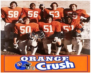 NFL Denver Broncos Linebackers ORANGE CRUSH Farbe 8 x 10 Foto Bild - Bild 1 von 1