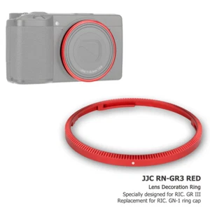 JJC Lens Decoration Protect Ring Cap for Ricoh GR III GRIII GR3 as Ricoh GN-1