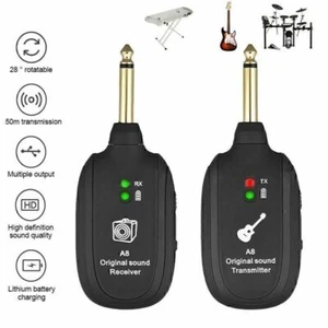 UHF Drahtlose Gitarren Sender Empfänger Funksystem E-Gitarreneffektor 20Hz- K0H1 - Bild 1 von 13