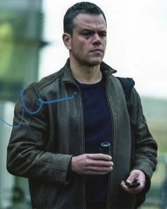 Jason Bourne Matt Damon Signed 8x10 Photo COA Proof Photo 2 - Picture 1 of 11