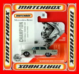 MATCHBOX 2020  ´62 MERCEDES-BENZ 220 SE SEDAN    100/100   NEU&OVP - Bild 1 von 2