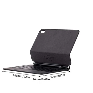 Ultra-thin Portable Tablet Smart Keyboard Case Multi-point Touch 135° EWNJ - Afbeelding 1 van 8