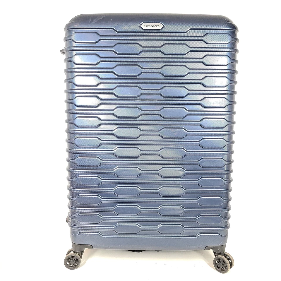 Samsonite Stryde 30" Large Spinner Hardshell Luggage Expandable Check In Blue - Image 1 of 4