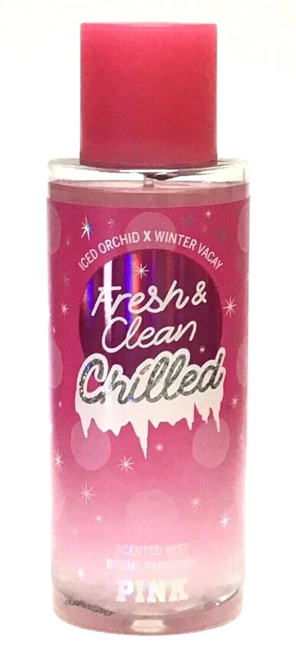 Victoria's Secret PINK Fresh & Clean Chilled body Scented mist  8.4 fl oz  — 第 1/1 张图片