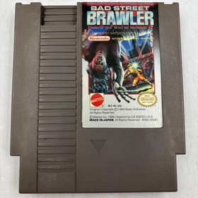 Bad Street Brawler (Nintendo NES, 1987) Game Only | Tested | Authentic