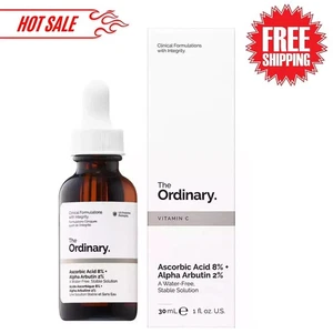 The Ordinary Ascorbic Acid 8% Plus Alpha Arbutin 2% 30ml New Boxed UK Seller - Picture 1 of 2