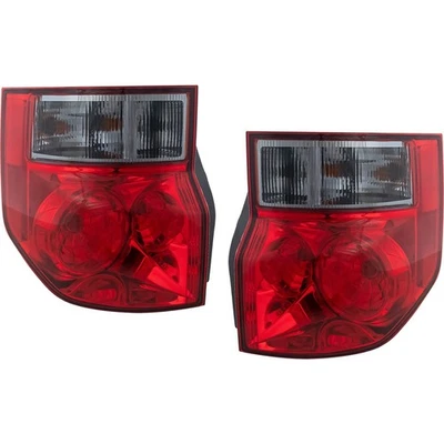 Juego de luces traseras halógenas para Honda Element 2003-2008 lente transparente/roja con bombillas 2 piezas Foto 1 de 4