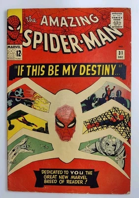 ⭐ Amazing Spider-Man # 31 Mid Grd 1st App Gwen Stacy Silver Age Key Marvel 1965 - Image 1 of 4