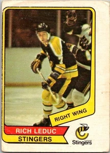 1976-77 O-Pee-Chee WHA #41 Rich Leduc ref.472 - Picture 1 of 3