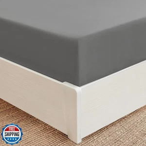 Mellanni King Fitted Sheet - Iconic Collection Bedding Sheets with up to 16 i - Picture 1 of 5
