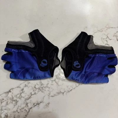 Luvas de ciclismo masculinas grandes usadas Pearl Izumi GEL-Lite - Imagem 1 de 4
