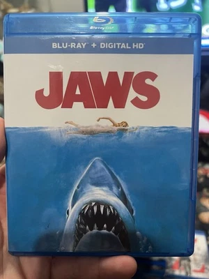 Jaws (Blu-ray, 1975) Digitally Remastered With Deleted Scenes And Outtakes Foto 1 de 2