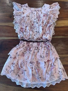 LOVE SHACK FANCY X GAP collab 2-piece set top and skirt GIRLS size youth XL USED - Picture 1 of 9