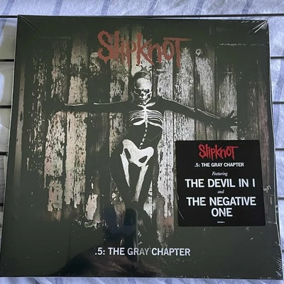 SLIPKNOT - .5: The Gray Chapter 2LP  2014 Vinyl (LP) New & Sealed +Rock + Metal - Image 1 of 4