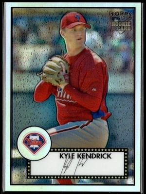 2007 Topps Rookie 1952 Edition Chrome Refractors #TCRC79 Kyle Kendrick 445/552 - Image 1 of 2