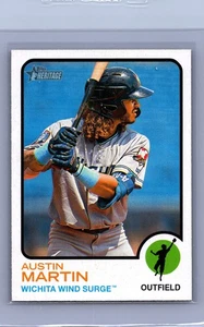 2022 Topps Heritage Minor League Edition - Austin Martin #42 (RC) - Picture 1 of 2