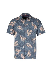 Salt Life Rock Hummer gewebtes kurzärmliges T-Shirt, elementarblau, Small neu mit Etikett - Bild 1 von 2