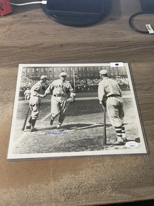 Wild Bill Terry - New York Giants HOF - Autographed 8x10 B&W Photo JSA COA - Picture 1 of 4