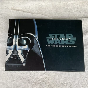 Star Wars Trilogy THX Widescreen Edition Box Set VHS 1995 - Imagen 1 de 14
