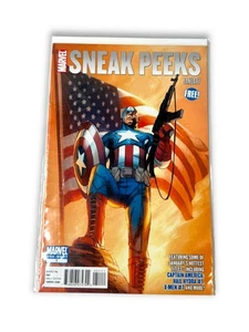 Marvel Sneak Peeks January One-Shot Comic Book Featuring Captain America - Picture 1 of 6