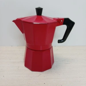 Vintage Italian 1 Cup Pezzetti Expresso Or Coffee Stove Top Percolator Aluminum - Picture 1 of 7