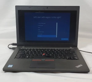 Lenovo ThinkPad T460 Laptop- 240GB SSD, 4GB RAM, Intel i3-6100U, Windows 10 Pro - Picture 1 of 7
