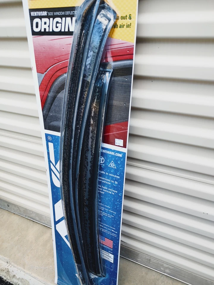 Deflector de ventana lateral de ventilador AVS 94017 para Nissan 04-08 Máxima 4 piezas Foto 1 de 4