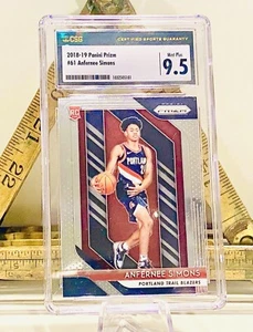 Anfernee Simons RC Panini Prizm📈#61 Blazers CSG 9.5 2018 - Bild 1 von 2